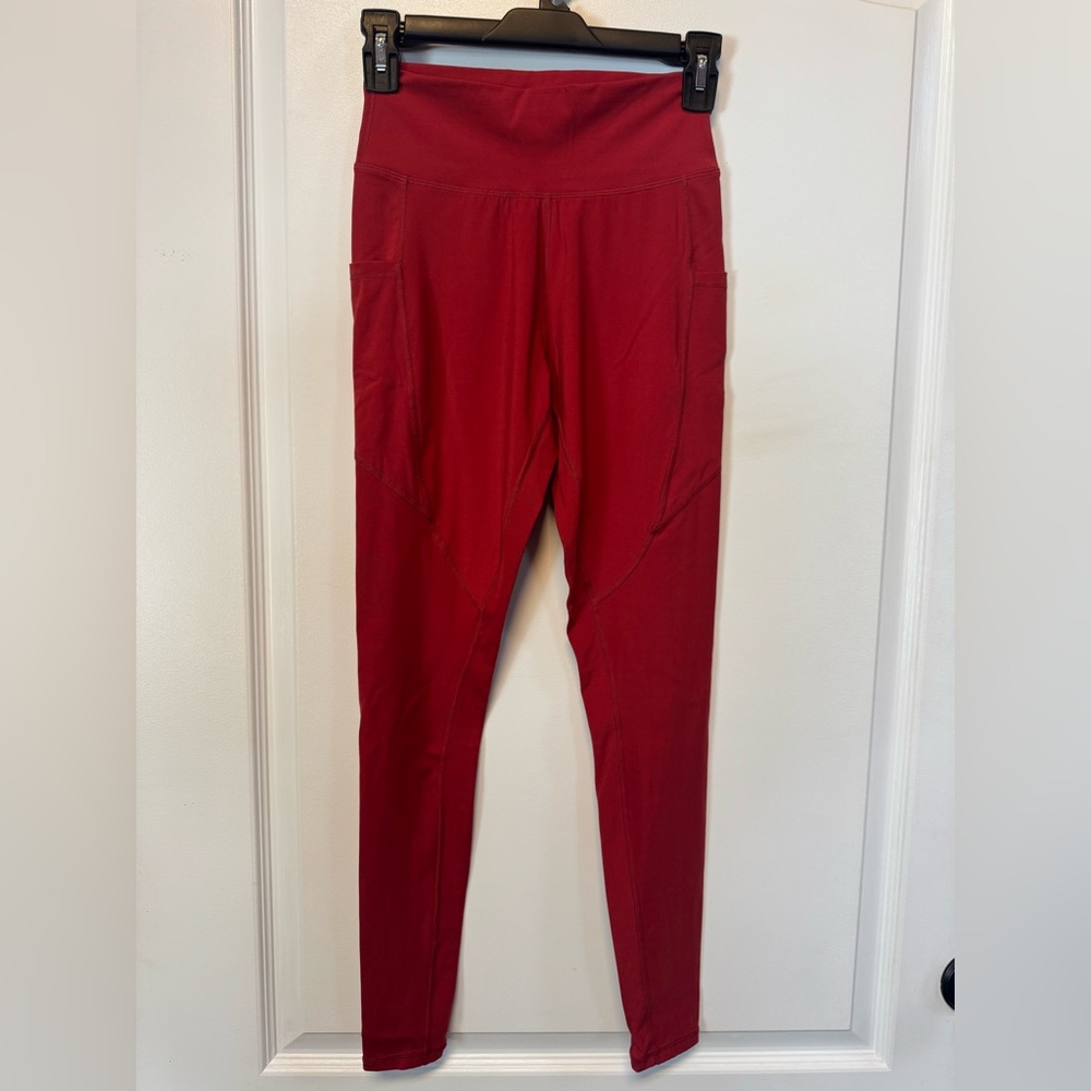 Women’s High-Waist Red Alphalete Legging